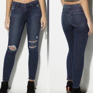 PAIGE Verdugo Ankle Jeans in Valera Destructed